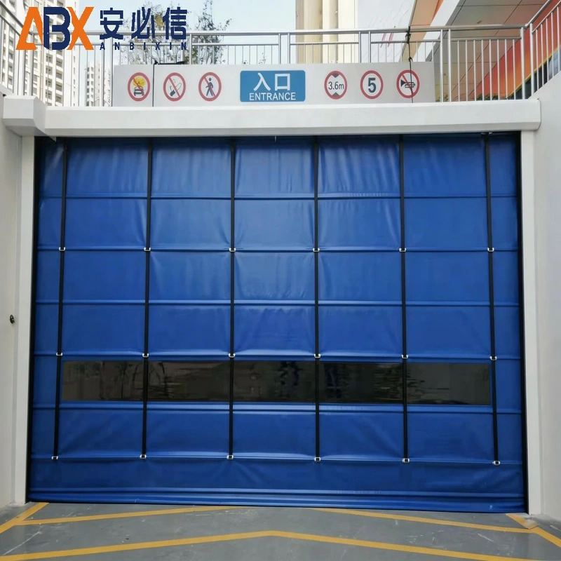 白山市PVC堆积门